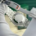Rolex Datejust 126234 904L Steel Green Palm Dial 36mm Jub Super Clone - 图片 25
