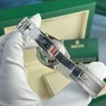 Rolex Datejust 126234 904L Steel Green Palm Dial 36mm Jub Super Clone - 图片 8