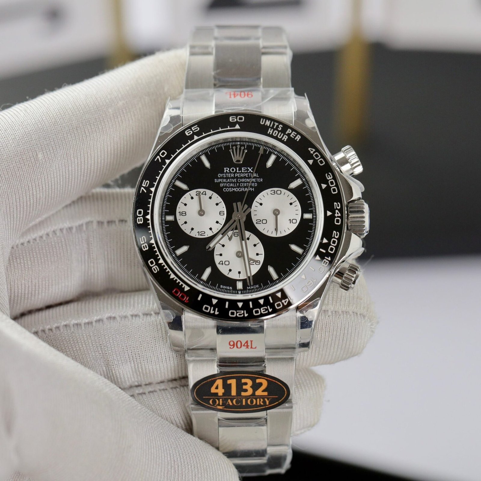 1750588011-11.jpg Rolex Daytona 126529LN 904L Steel Black Dial 40mm Oyster Super Clone - 图片 1