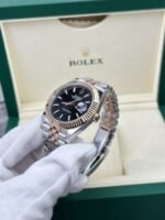 Rolex Datejust 126331 SS/RG Plated Black Dial 41mm Jub Super Clone - 图片 3