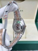 Rolex Datejust 126331 SS/RG Plated Black Dial 41mm Jub Super Clone - 图片 5