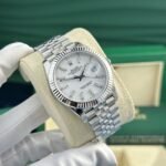 Rolex Datejust 126334 904L Steel White Dial 41mm Jub Super Clone - 图片 3
