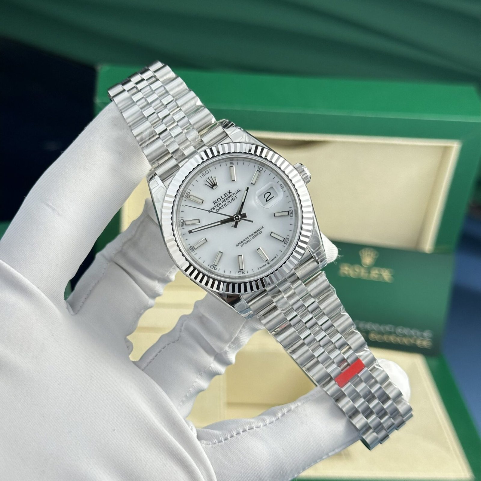 1750588093-45.jpg Rolex Datejust 126334 904L Steel White Dial 41mm Jub Super Clone - 图片 1