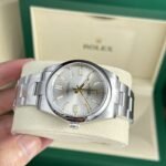 Rolex Oyster Perpetual 124300 904L Steel Silver Dial 41mm Oyster Super Clone - 图片 3