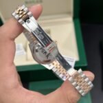 Rolex Datejust SS/RG Plated MOP Dial CZ Diamonds 31mm Jub Super Clone - 图片 4