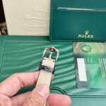 Rolex Cellini 50525 RG Plated Chocolate Dial 39mm Leather AAA Replica - 图片 7