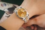 Rolex Datejust 126233 SS/YG Plated Champagne Dial CZ Diamonds 36mm Jub Super Clone - 图片 9
