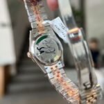 Rolex Datejust SS/RG Plated Pink Dial CZ Diamonds 31mm Jub Super Clone - 图片 6