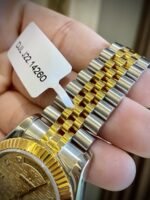 Rolex Day-Date SS/YG Plated Champagne Dial CZ Diamonds 40mm Jub Super Clone - 图片 4