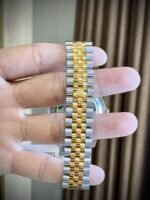 Rolex Day-Date SS/YG Plated Champagne Dial CZ Diamonds 40mm Jub Super Clone - 图片 8