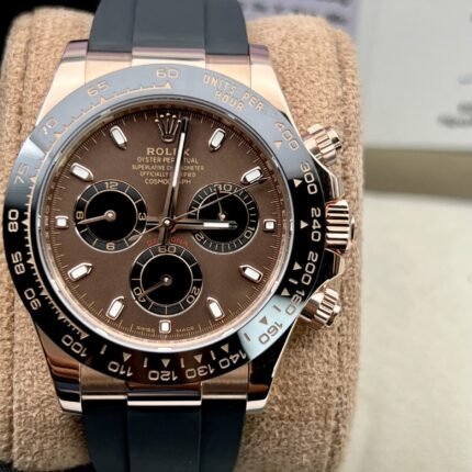 Rolex Daytona 116515LN RG Plated Chocolate Dial 40mm Oysterflex Super Clone