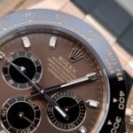 Rolex Daytona 116515LN RG Plated Chocolate Dial 40mm Oysterflex Super Clone - 图片 3