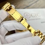 Rolex Day-Date YG Plated Meteorite Dial CZ Diamonds 36mm Super Clone - 图片 8