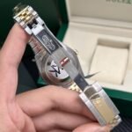 Rolex Datejust SS/YG Plated MOP Dial CZ Diamonds 41mm Jub Super Clone - 图片 5