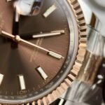 Rolex Datejust 126331 SS/RG Plated Chocolate Dial 41mm Oyster Super Clone - 图片 5