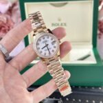Rolex Datejust 278285 RG Plated MOP Dial CZ Diamonds 31mm AAA Replica