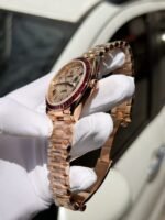 Rolex Day-Date RG Plated Diamond Dial Diamond 40mm Super Clone - 图片 7