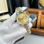 Rolex Datejust SS/YG Plated Champagne Dial 41mm Jub Super Clone - 图片 2