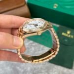Rolex Day-Date 228235 RG Plated White Dial 40mm Super Clone - 图片 4