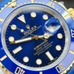Rolex Submariner SS/YG Plated Blue Dial 40mm Oysterflex Super Clone - 图片 3