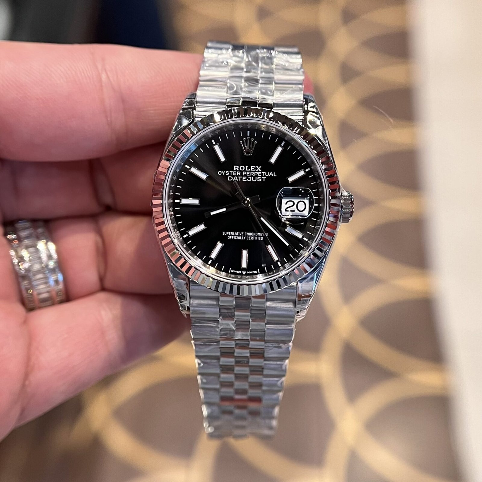 1750588336-141-scaled-1.jpg Rolex Datejust 126334 904L Steel Black Dial 36mm Jub Super Clone - 图片 1