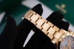 Rolex Daytona 116508 RG Plated Dark MOP Dial CZ Diamonds 40mm Oyster Super Clone - 图片 6