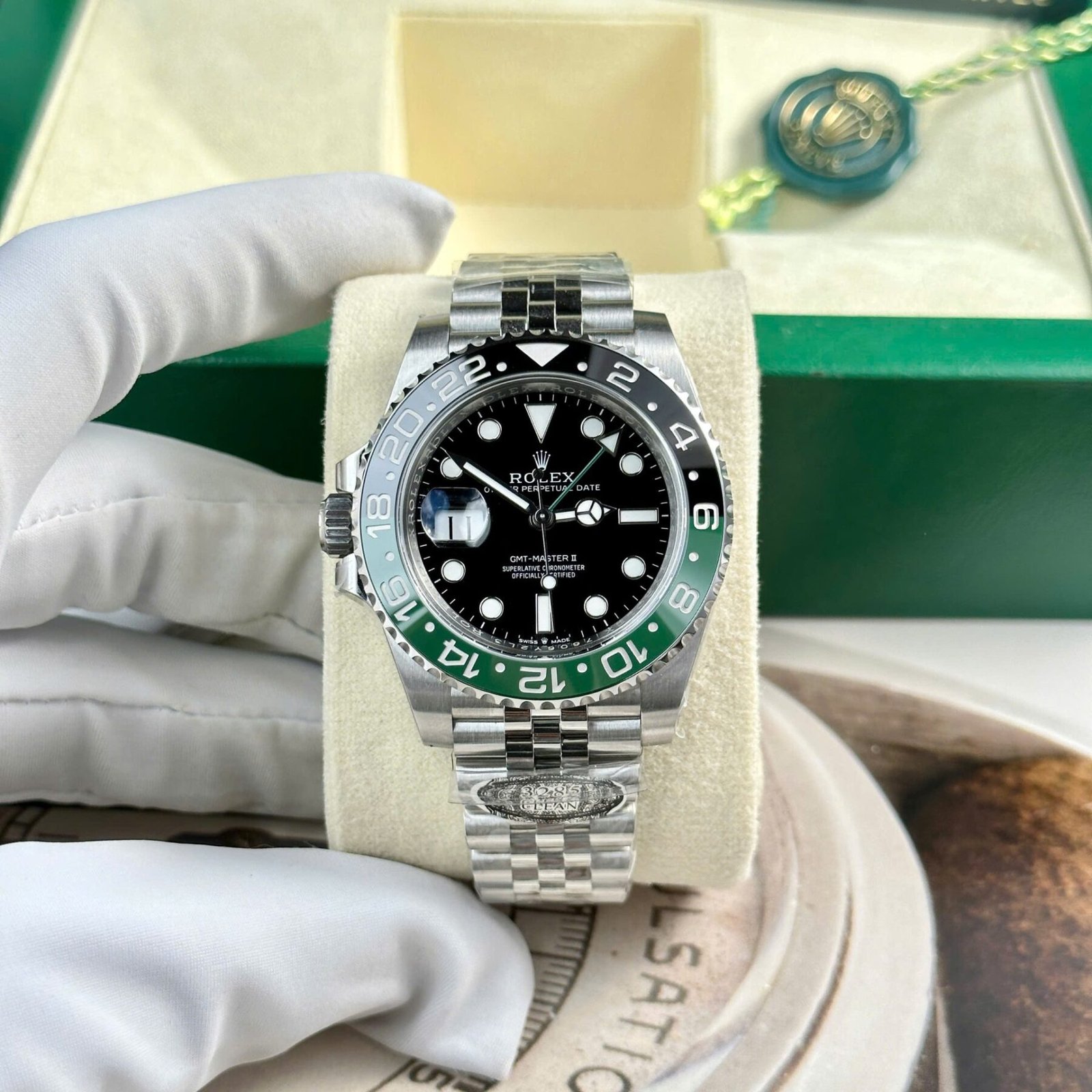 1750588430-179.jpg Rolex GMT-Master II 126720VTNR Sprite 904L Steel Black Dial 40mm Jub Super Clone - 图片 1
