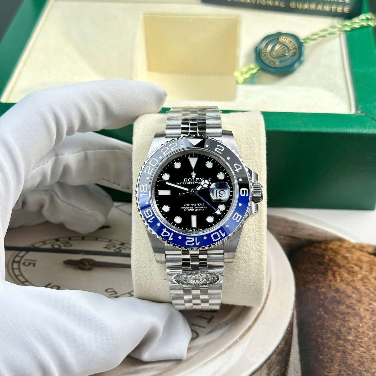 1750588444-185.jpg Rolex GMT-Master II 126710BLNR Batgirl 904L Steel Black Dial 40mm Jub Super Clone - 图片 1