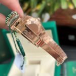 Rolex Day-Date RG Plated Chocolate Dial Diamonds 36mm Replica - 图片 5