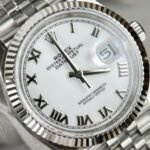 Rolex Datejust 126234 904L Steel White Dial 36mm Jub Super Clone - 图片 4