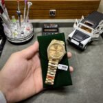 Rolex Day-Date YG Plated Champagne Dial With Diamonds 40mm Super Clone - 图片 2