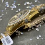 Rolex Day-Date YG Plated Champagne Dial With Diamonds 40mm Super Clone - 图片 6