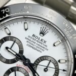 Rolex Daytona 116500LN 904L Steel White Dial 40mm Oyster Super Clone - 图片 4