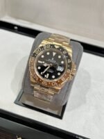 Rolex GMT-Master II 126715CHNR Root Beer YG Plated Black Dial 40mm Oyster Super Clone - 图片 4