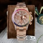 Rolex Daytona 116595 Rainbow RG Plated Diamond Dial 40mm Oyster Super Clone
