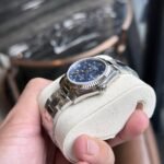Rolex Datejust 316L Steel Blue Dial CZ Diamonds 31mm Oyster AAA Replica - 图片 4