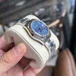 Rolex Datejust 316L Steel Blue Dial CZ Diamonds 31mm Oyster AAA Replica - 图片 5