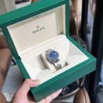 Rolex Datejust 316L Steel Blue Dial CZ Diamonds 31mm Oyster AAA Replica - 图片 7