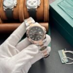 Rolex Datejust 126331 SS/RG Plated Grey Dial 41mm Oyster Super Clone - 图片 2
