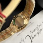 Rolex Day-Date YG Plated Green Dial CZ Diamonds 36mm EWF Replica - 图片 5