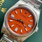 Rolex Oyster Perpetual 124300 316L Steel Red Dial 41mm Oyster KGF Replica - 图片 3