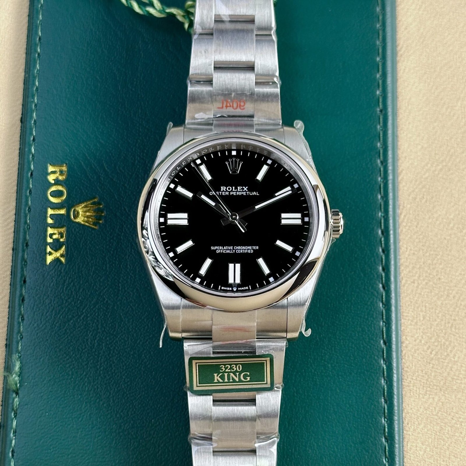 1750588819-325.jpg Rolex Oyster Perpetual 124300 316L Steel Black Dial 41mm Oyster KGF Replica - 图片 1