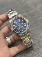 Rolex Sky-Dweller 326935 316L Steel Blue Dial 42mm Oyster NBF Replica - 图片 2