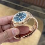 Rolex Sky-Dweller 336935 RG Plated Blue Dial 42mm Oyster NBF Replica - 图片 4