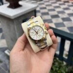 Rolex Daytona 116523 SS/YG Plated White Dial 40mm Oyster Super Clone