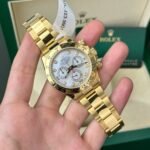 Rolex Daytona 116508 YG Plated MOP Dial CZ Diamonds 40mm Oyster Super Clone - 图片 2