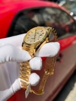 Rolex Day-Date YG Plated Diamond Dial 40mm Super Clone - 图片 4