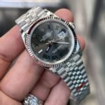 Rolex Datejust 126234 904L Steel Wimbledon Grey Dial 36mm Jub Super Clone - 图片 2