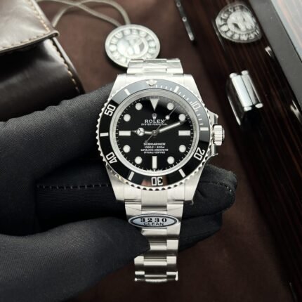 Rolex Submariner 124060LN 904L Steel Black Dial 41mm Oyster Super Clone