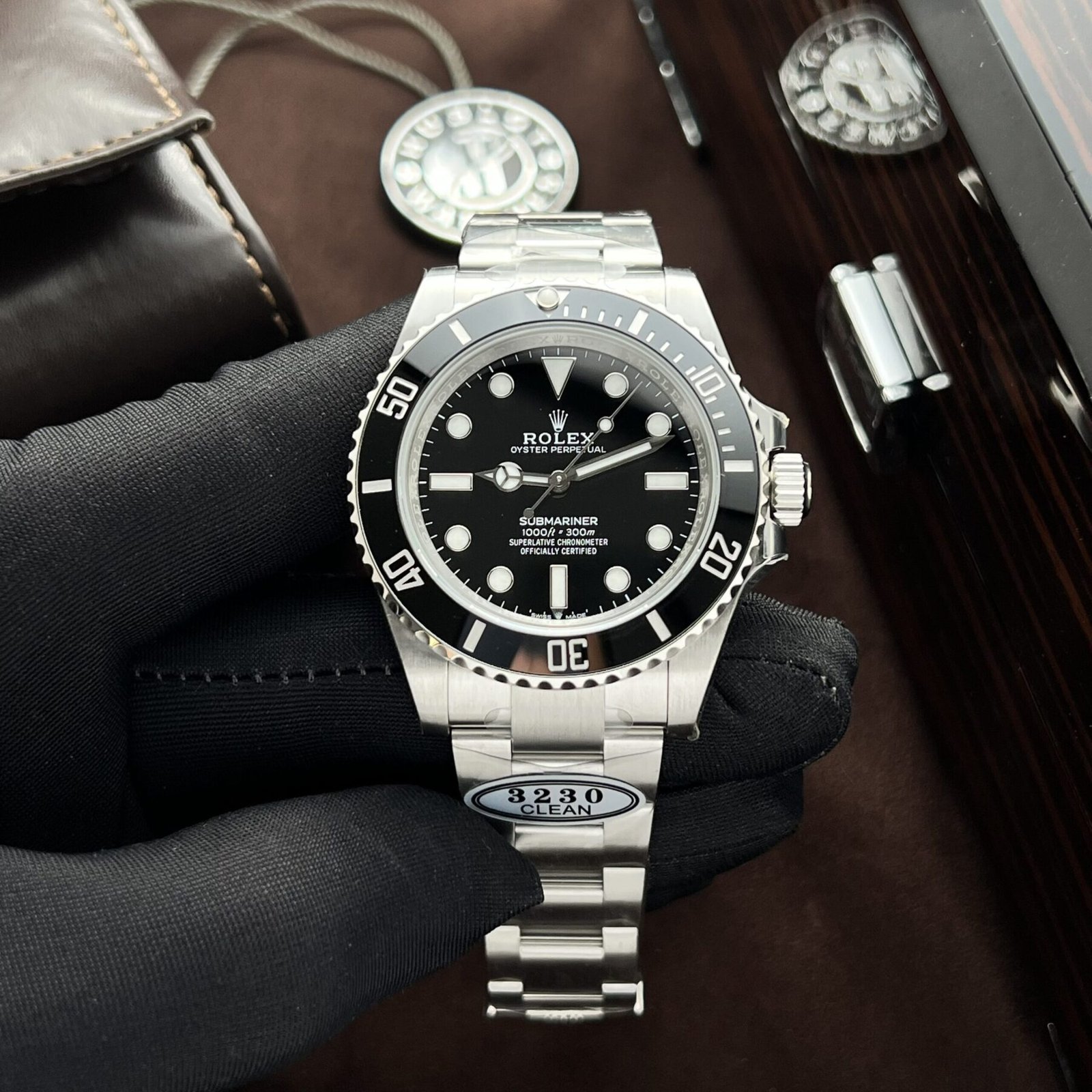 1750589051-420-scaled-1.jpg Rolex Submariner 124060LN 904L Steel Black Dial 41mm Oyster Super Clone - 图片 1